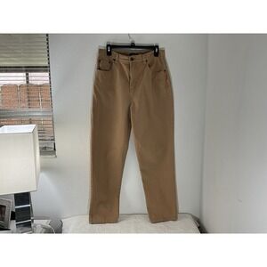 Vintage 80's Bill Blass Mom Jeans Easy Fit High Rise Brown Denim Women's Size 12